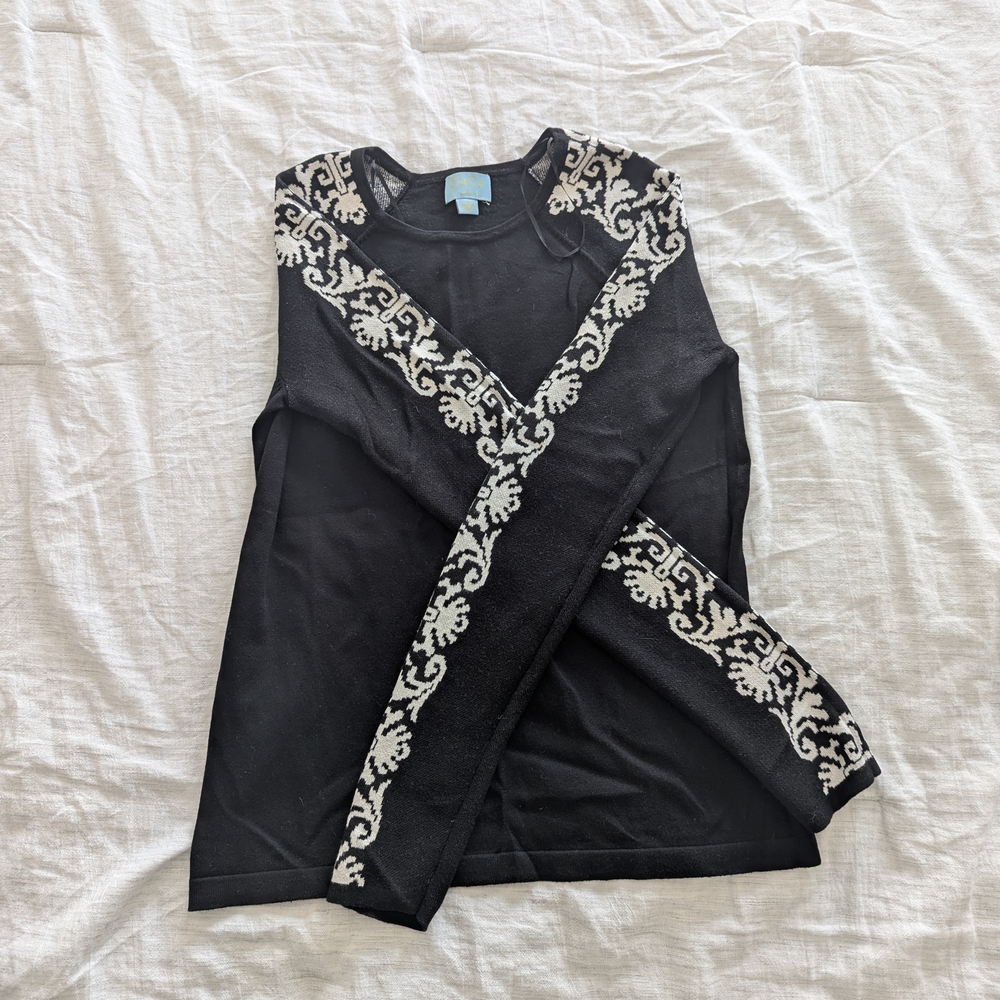 Cece Black Blouse - image 1